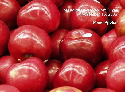 Rome Apples in the Market Place