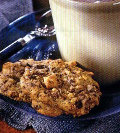 Chocolate Chunk, Orange and Hazelnut Cookies