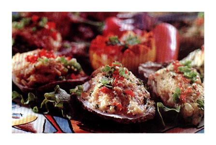 Jalapeno Half-Shelled Oyster and Crab